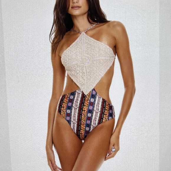 Agua Bendita Handmade Adara One Piece Swimsuit